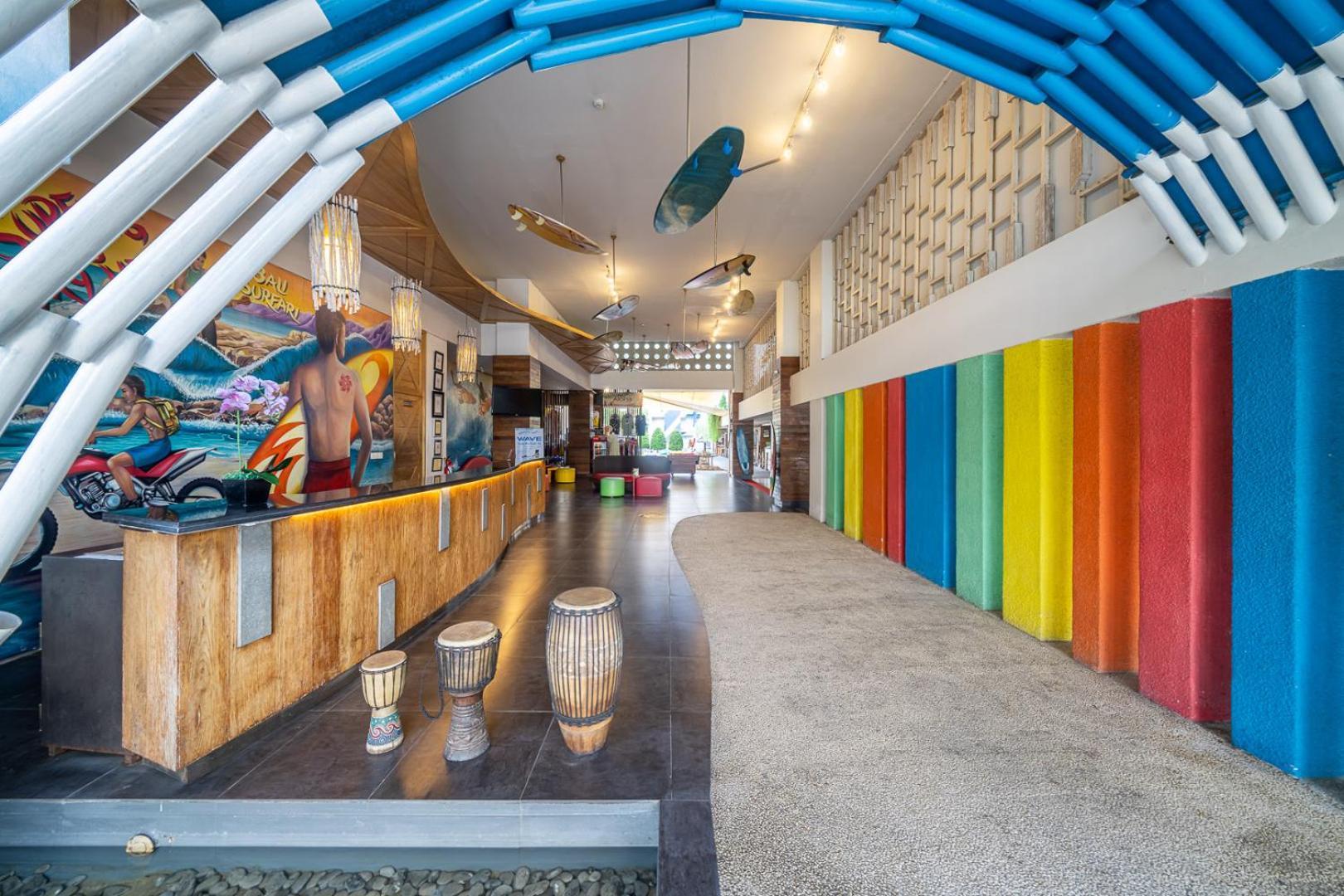 Bliss Surfer Hotel By Tritama Hospitality Legian Exterior foto