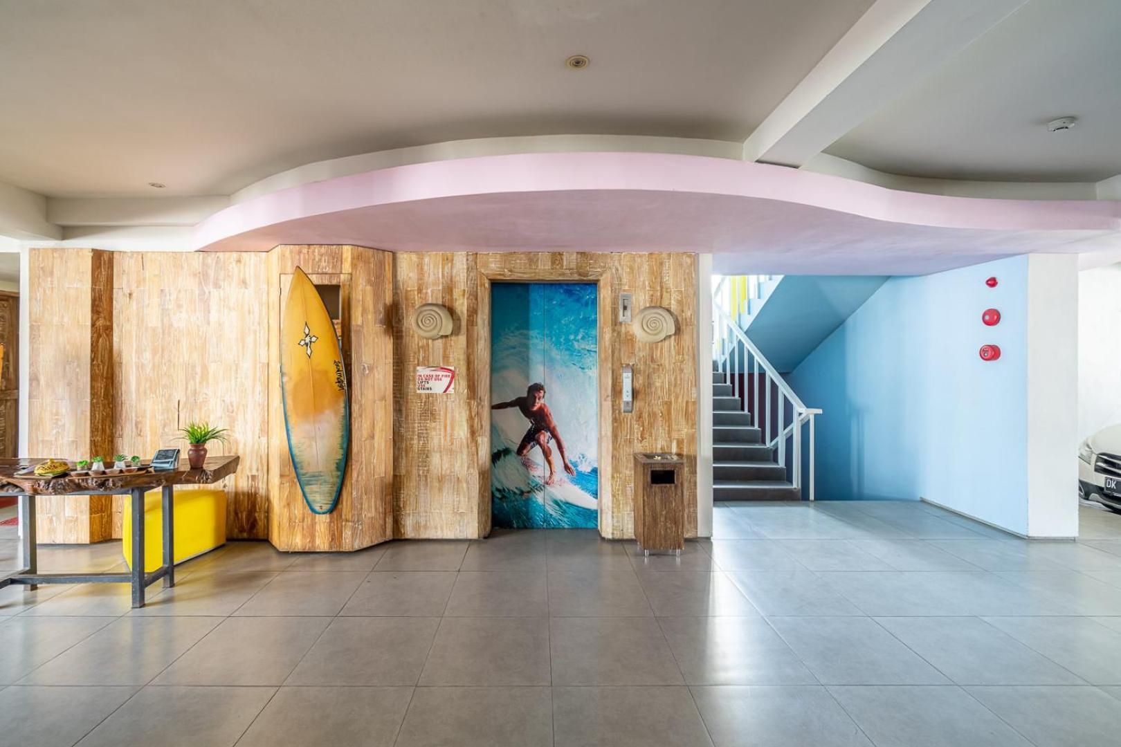 Bliss Surfer Hotel By Tritama Hospitality Legian Exterior foto